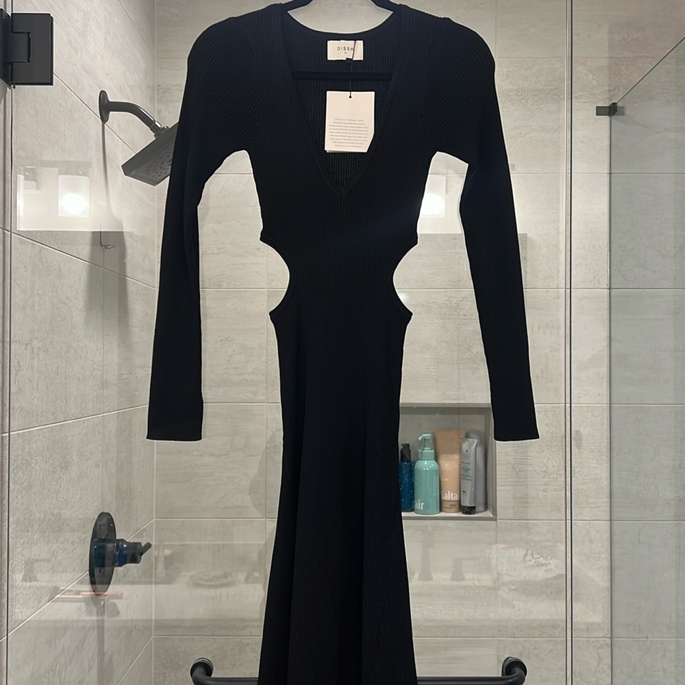 DISSH dress with cutouts